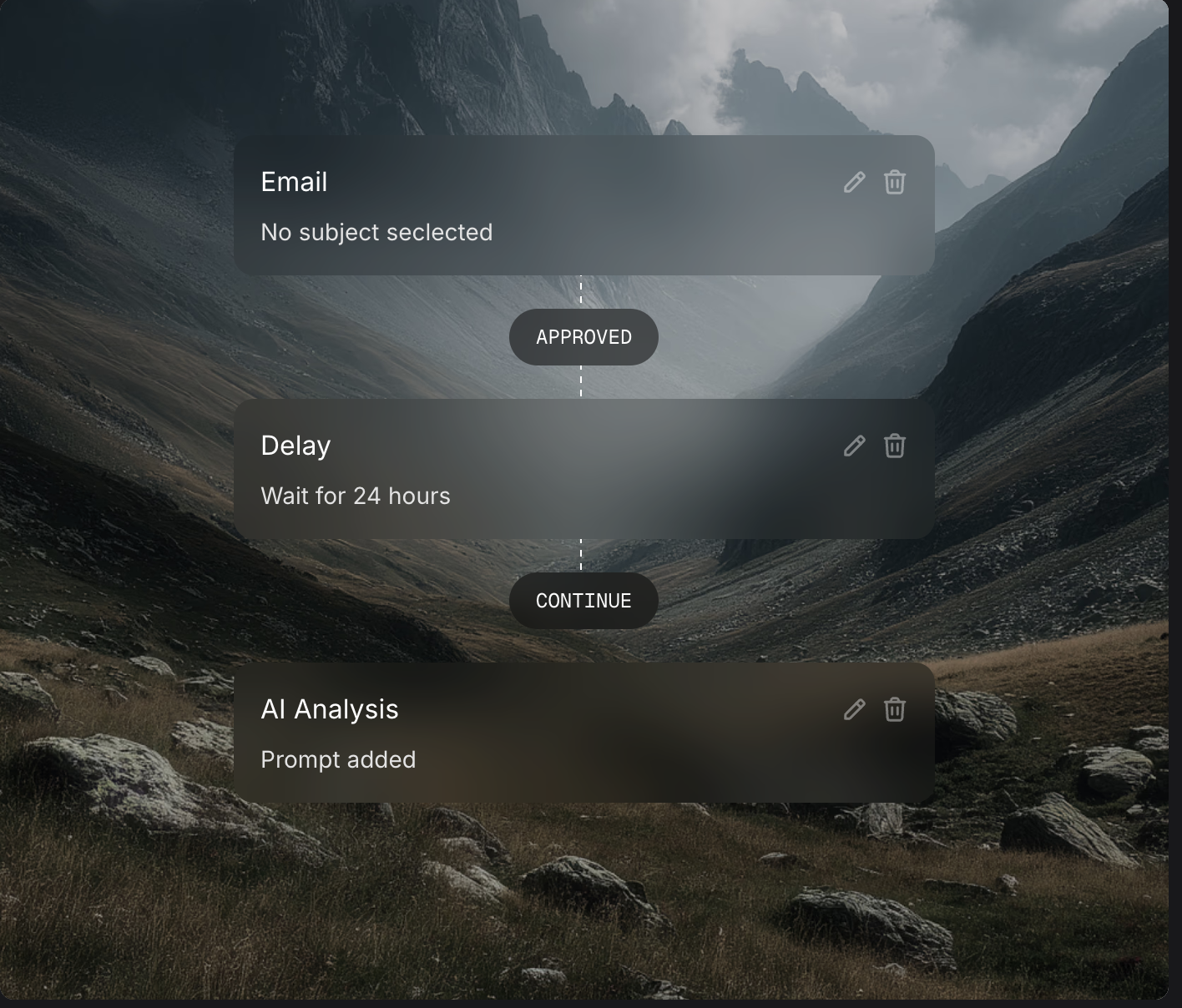 Workflow builder